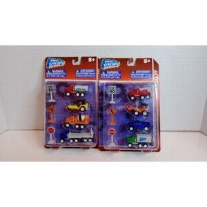 Turbo Wheels Set Of 2 Construction Vehicles Packs
